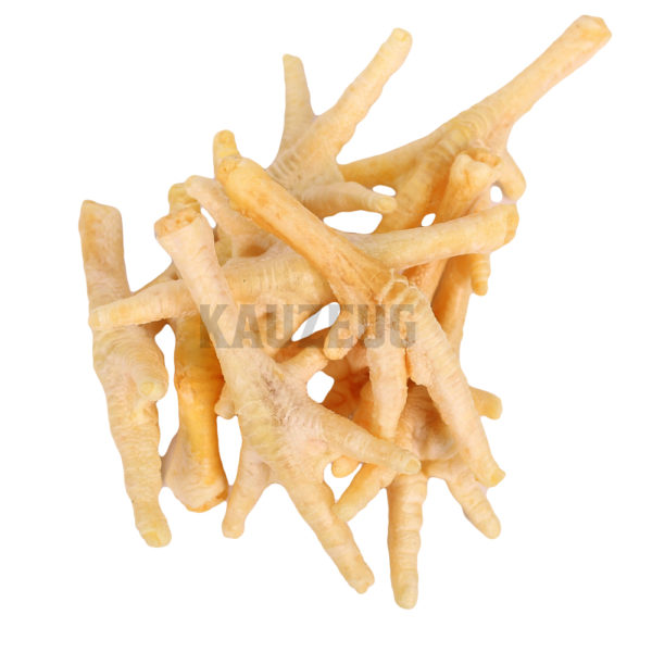 Hühnerfüße gepufft Hühnerfüße Weiß – Knuspriger Hundekauartikel aus 100% Huhn