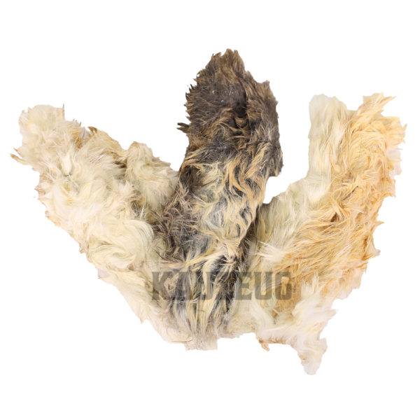 Kaninchenhaut mit fell Kaninchenhaut mit Fell – Natürlicher Hundekauartikel für sensible Hunde