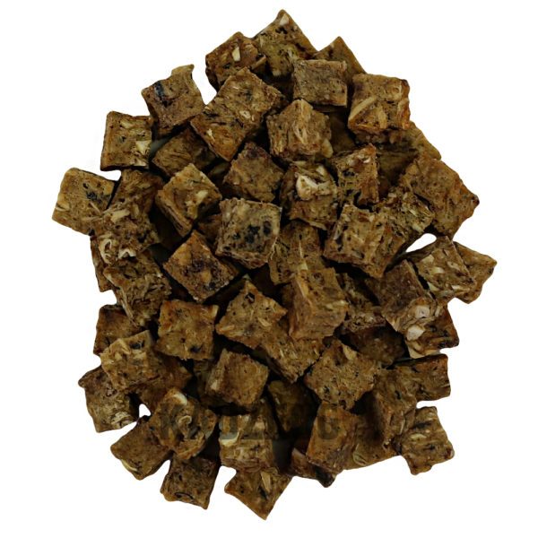 Mini Würfel Dorsch Mini Würfel mit Dorsch – 100% Dorsch, schonend zu Hunden