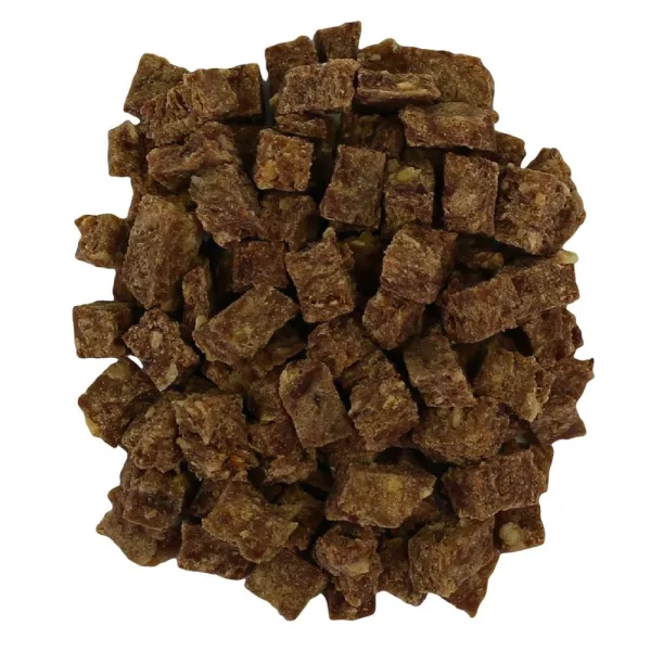 Kaninchenfleisch Mini Würfel – 100% Kaninchen, hypoallergener Protein-Snack für Hunde