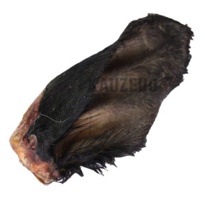 Rinderohren mit Fell – Natürlicher Hundekauartikel aus 100% Rind