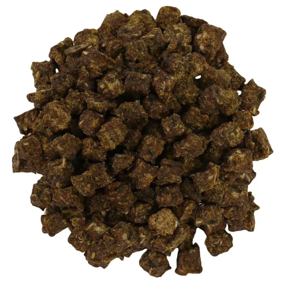 Würfel Mini Forelle Mini Würfel mit Forelle – 100% Forelle, hypoallergener Snack für Hunde