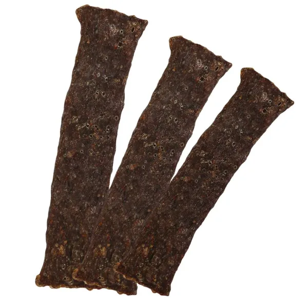 Ziegenfleischstreifen Ziegenfleischstreifen – Natürlicher Hundesnack aus 98,7% Ziege