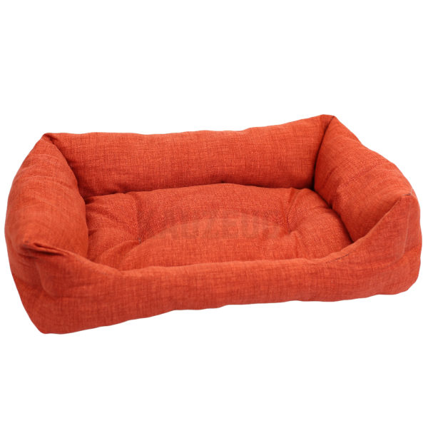 Bett orange Candy Hundebett – Kuscheliges Premium Hundebett