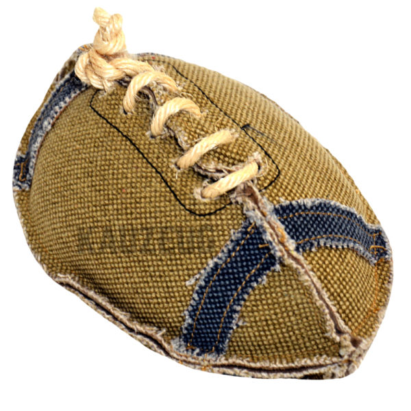 Canvas Plüsch Football – Weicher Hundeball zum Spielen & Kuscheln