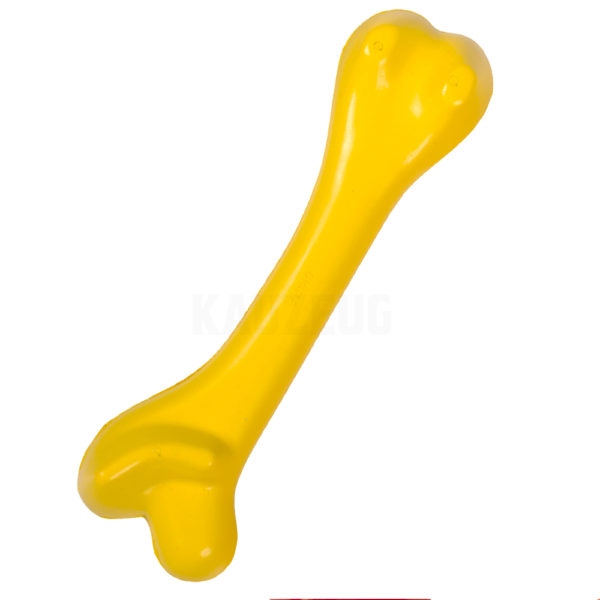 gummi knochen bailey gelb Gummiknochen Bailey – Robuster Hundekauartikel