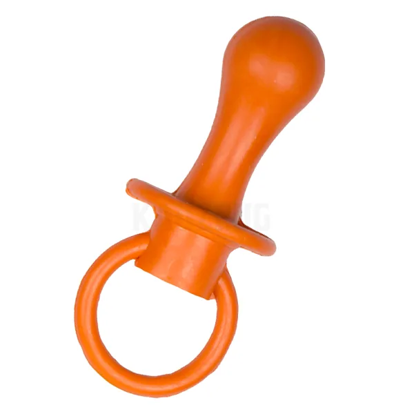 gummi schnuller orange Gummi Schnuller – Lustiges Hundespielzeug aus Gummi