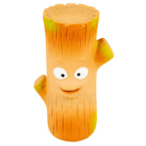 Latex Baumstamm Silly – Quietschendes Hundespielzeug