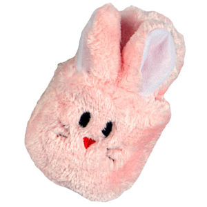 Plüsch Pantoffel Hase Rosa – Kuscheliges Hundespielzeug