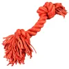 Sweater Seil mit 2 Knoten S Rot – Farbintensives Hundespielzeug zum Zerren