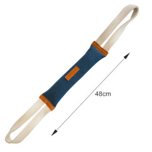 Bruno Beißrolle M Ocean Blue – Robustes Zerrspielzeug für Hunde