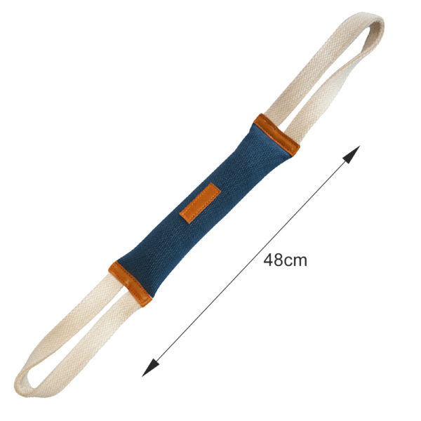 Bruno Beißrolle M Ocean Blue – Robustes Zerrspielzeug für Hunde