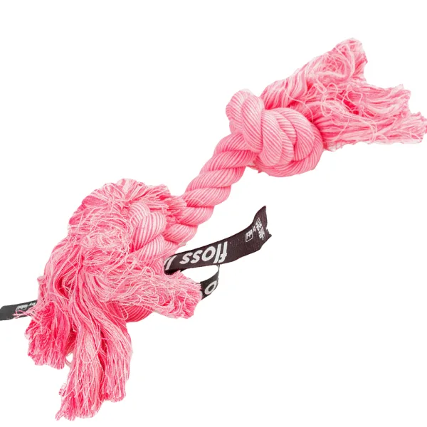 knotenseil M rosa Knotenseil M – robustes Hundespielzeug mit Knoten