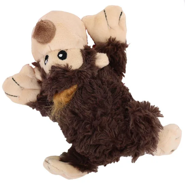 kong affe-2 KONG Cozie Affe S – Kuscheliges Hundespielzeug