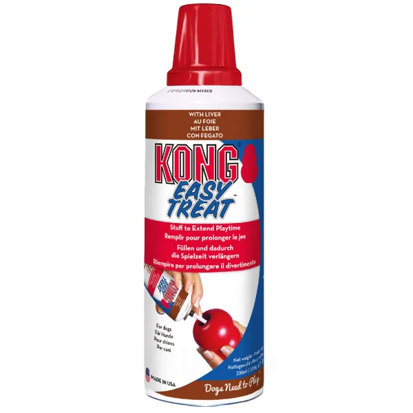 kong leberpaste KONG Easy Treat Pastete 226ml – Leckerer Hundekausnack