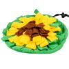 Schnüffelmatte Sonnenblume – Nasenarbeit & Slow Feeding