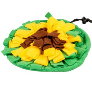 Schnüffelmatte Sonnenblume – Nasenarbeit & Slow Feeding