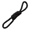 scooby seil 2 schlaufen schwarz Scooby Seil – Hundespielzeug mit 2 Schlaufen