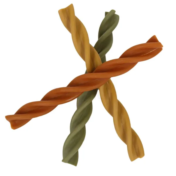 Fruity Dental Swirls XL – Veganer Zahnpflege Kausnack für Hunde
