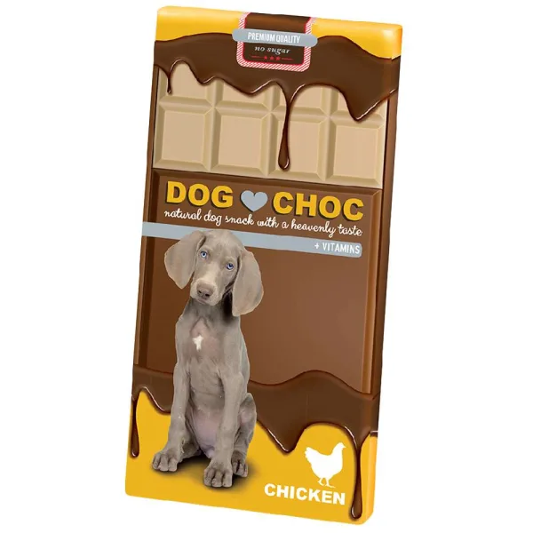 Schokolade Huhn Dog Choc Chicken 100g – Hundesnack mit Hühnergeschmack
