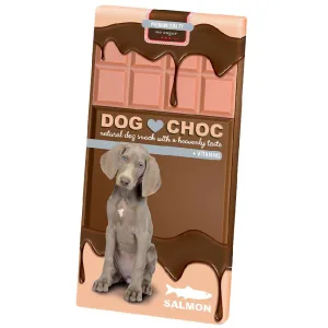 Dog Choc Lachs 100g – Hundesnack mit Lachs­geschmack