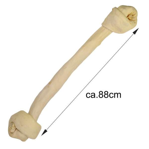 Kaurolle Gigant 88cm Kau Gigant Rind 88 cm – Extra großer Hundekauartikel für sehr langen Kauspaß