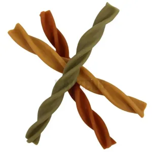 Dental-Swirl-L Fruity Dental Swirls L 3st. – Veganer Zahnpflege Kausnack für Hunde