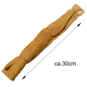 Pferdekopfhaut Rollo 30cm – Natürlicher Hundekauartikel