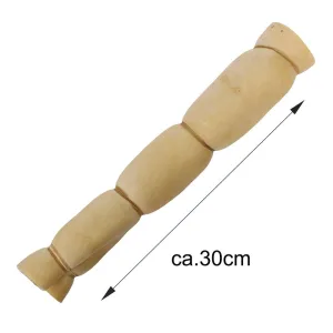 Rinderkopfhaut Rollo 30cm – Natürlicher Hundekauartikel