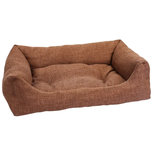Bett Braun Candy Hundebett – Kuscheliges Premium Hundebett