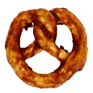 Brezel Huhn – Collagen Hundekauartikel mit Huhn