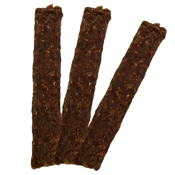 Hasenfleischstreifen Hasenfleischstreifen – Natürlicher Hundesnack aus 98,7% Hase