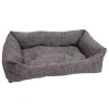 bett Grau Candy Hundebett – Kuscheliges Premium Hundebett
