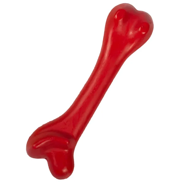 gummi knochen bailey rot Gummiknochen Bailey – Robuster Hundekauartikel