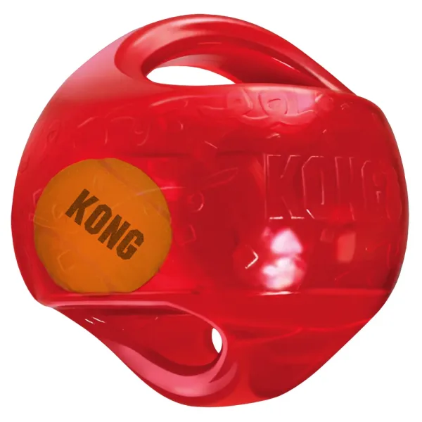 kong jumbler l-xl KONG Jumbler Ball L‑XL Rot – Interaktives Hundespielzeug